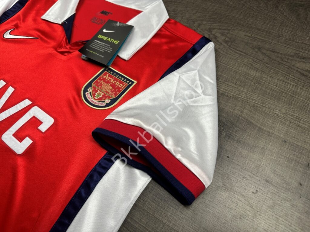 [Retro] - เสื้อฟุตบอล ย้อนยุค Arsenal Home อาเซน่อล เหย้า ปี 1998/99 - 04