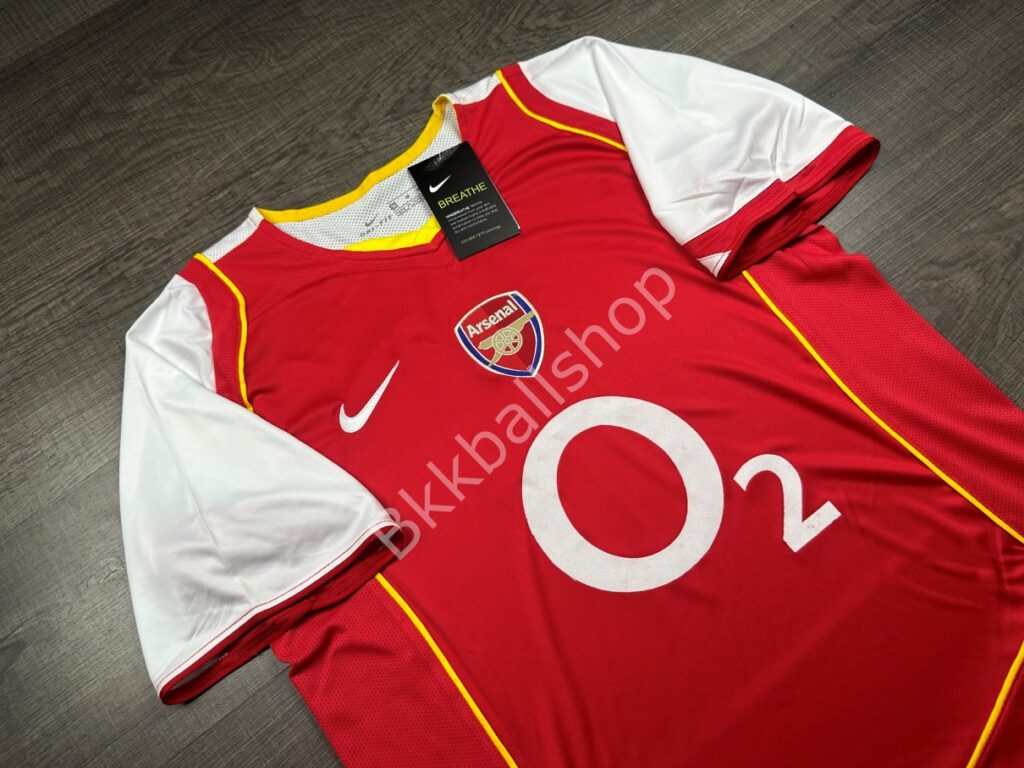 [Retro] - เสื้อฟุตบอล ย้อนยุค Arsenal Home อาเซน่อล เหย้า ปี 2004/05 - 01