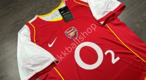 [Retro] - เสื้อฟุตบอล ย้อนยุค Arsenal Home อาเซน่อล เหย้า ปี 2004/05 - 01