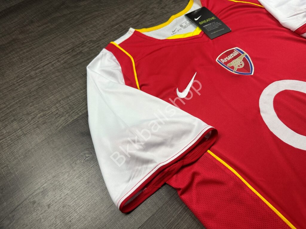 [Retro] - เสื้อฟุตบอล ย้อนยุค Arsenal Home อาเซน่อล เหย้า ปี 2004/05 - 03