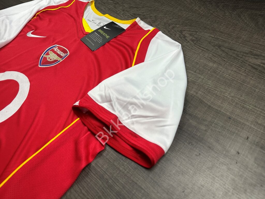 [Retro] - เสื้อฟุตบอล ย้อนยุค Arsenal Home อาเซน่อล เหย้า ปี 2004/05 - 04