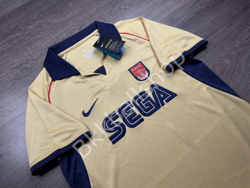 [Retro] - เสื้อฟุตบอล ย้อนยุค Arsenal Away อาเซน่อล เยือน ปี 2001/02 - 01