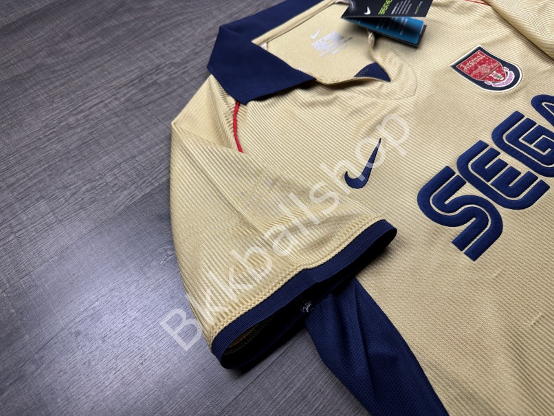 [Retro] - เสื้อฟุตบอล ย้อนยุค Arsenal Away อาเซน่อล เยือน ปี 2001/02 - 03
