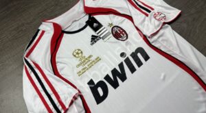 [Retro] - เสื้อฟุตบอล ย้อนยุค Ac Milan Away เอซี มิลาน เยือน ปี 2006/07 - 01
