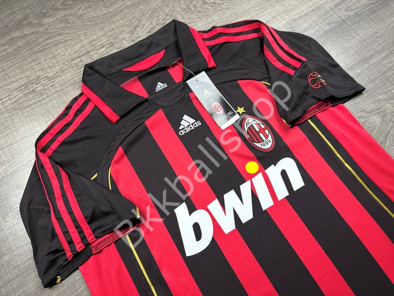 [Retro] - เสื้อฟุตบอล ย้อนยุค Ac Milan Home เอซี มิลาน เหย้า ปี 2006/07 - 01
