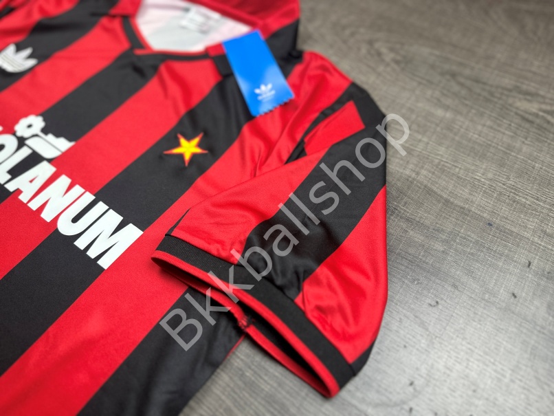 [Retro] - เสื้อฟุตบอล ย้อนยุค Ac Milan Home เอซี มิลาน เหย้า ปี 1990/92 - 04
