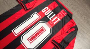 [Retro] - เสื้อฟุตบอล ย้อนยุค Ac Milan Home เอซี มิลาน เหย้า ปี 1990/92 10 GULLIT - 01