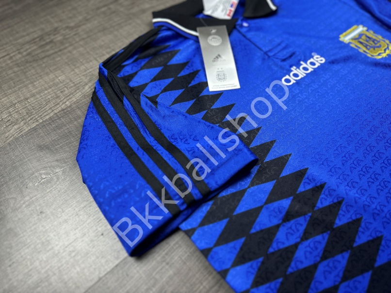 [Retro] - เสื้อฟุตบอล ย้อนยุค ทีมชาติ Argentina Away อาร์เจนติน่า เยือน ฟุตบอลโลก ปี 1994 - 03