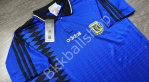 [Retro] - เสื้อฟุตบอล ย้อนยุค ทีมชาติ Argentina Away อาร์เจนติน่า เยือน ฟุตบอลโลก ปี 1994 - 01