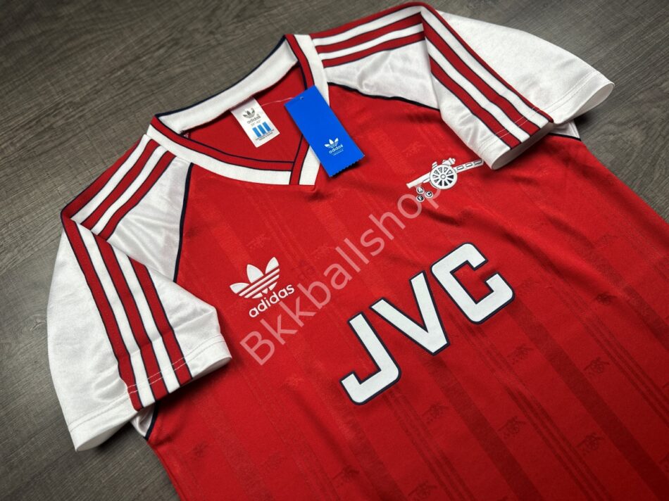 [Retro] - เสื้อฟุตบอล ย้อนยุค Arsenal Home อาเซน่อล เหย้า ปี 1988/90 - 01