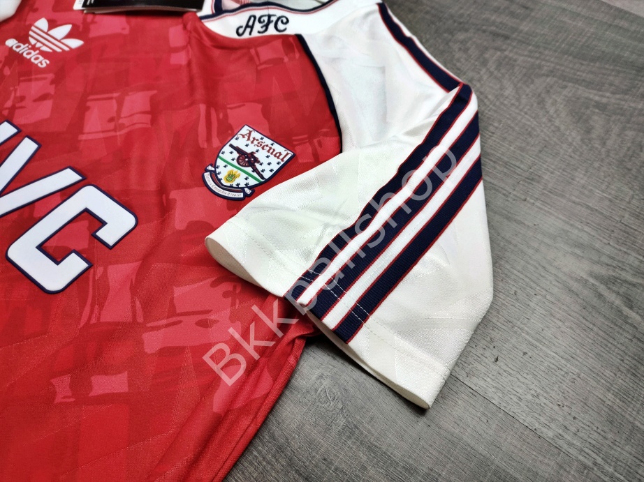 [Retro] - เสื้อฟุตบอล ย้อนยุค Arsenal Home อาเซน่อล เหย้า ปี 1990/92 - 04