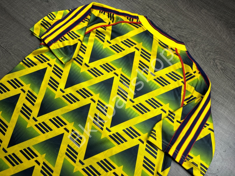 [Retro] - เสื้อฟุตบอล ย้อนยุค Arsenal Away อาเซน่อล เยือน ปี 1991/93 - 02