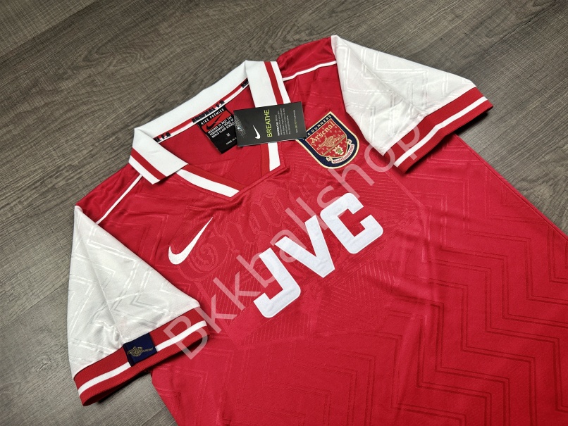 [Retro] - เสื้อฟุตบอล ย้อนยุค Arsenal Home อาเซน่อล เหย้า ปี 1996/98 - 01