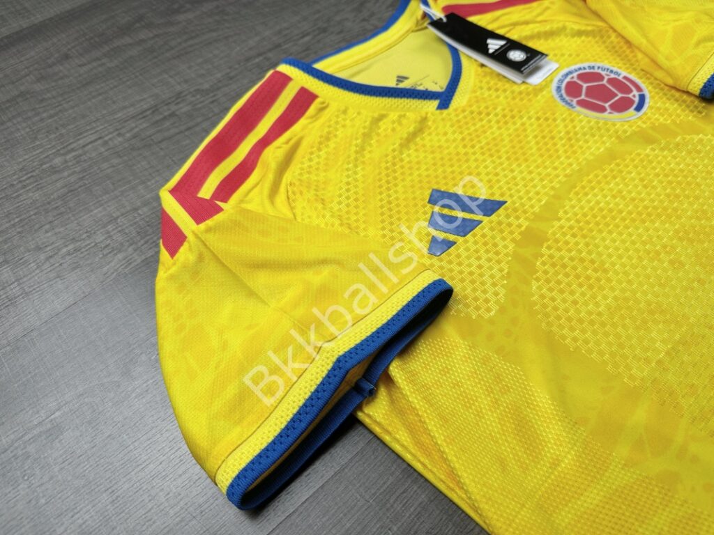 [PLAYER] - เสื้อฟุตบอล เกรดนักเตะ ทีมชาติ Columbia Home โคลัมเบีย เหย้า ฟุตบอลโลก ปี 2026 - 03